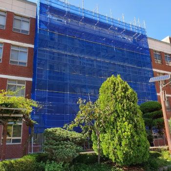 남정초등학교 내진비계설치